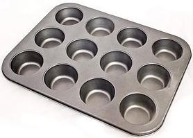 Тефлонова форма для кексів арт. 850-6A3432