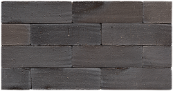 Клінкерна бруківка MUHR 15 Чорний строкатий глянсовий