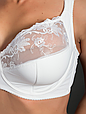 Бюстгальтер Finikin 5012G оптом, чашка G, колір Білий, фото 3