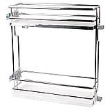 Карго 150 мм білий/хром, Galaxy VIBO (ELQGM152SXPRPOMBASC), фото 2