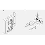 Карго 200 мм білий/хром, Galaxy VIBO (ELQGM202SXPRPOMBASC), фото 6