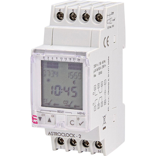 Астрономічний таймер ASTROCLOCK-2 ETI 2472051