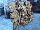 Дерев'яне панно "Козак характерник". Варіант №2, фото 3