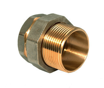 Згін американка латунний 2" прямий, фото 1