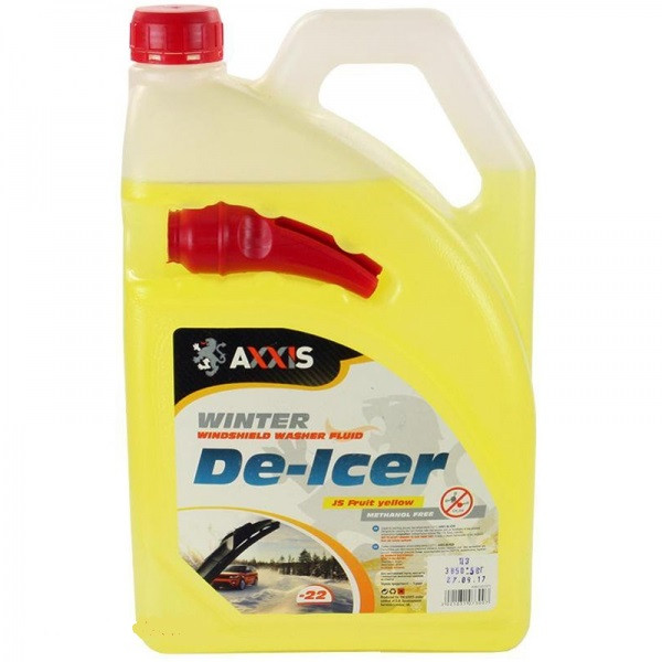 Омивач скла зимовий Fruit yellow (-22 4 л.) AXXIS