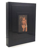 Фотоальбом на 200 фото "Винтаж", размер: 15-20 см, цвет черный