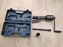 Ключ редукторний для вантажівок (м'ясорубка) TITAN XT005 : 8500 Нм | головки 32,33 мм