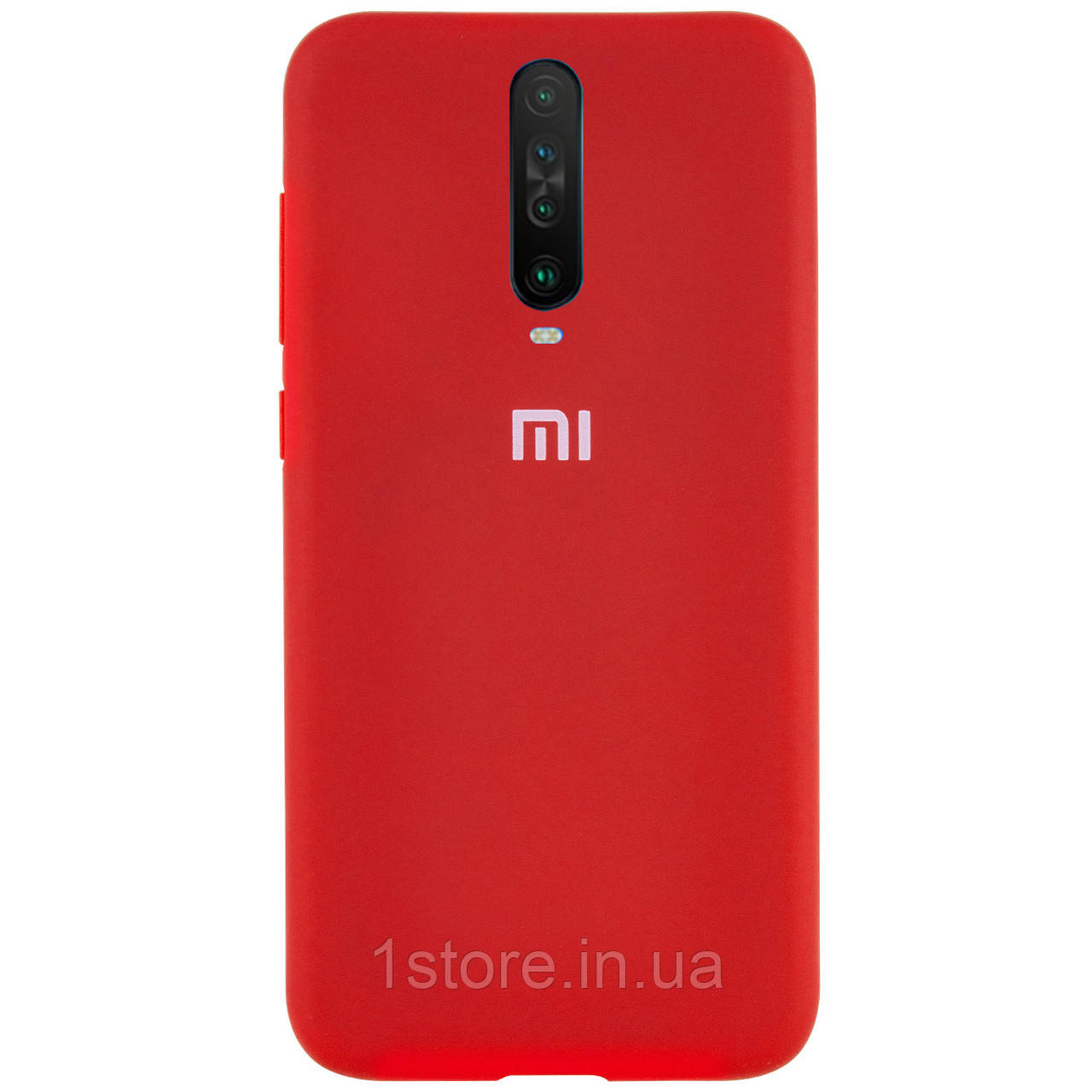 Чохол Silicone Case Full Protective для Xiaomi Redmi K30 (Червоний/Red)