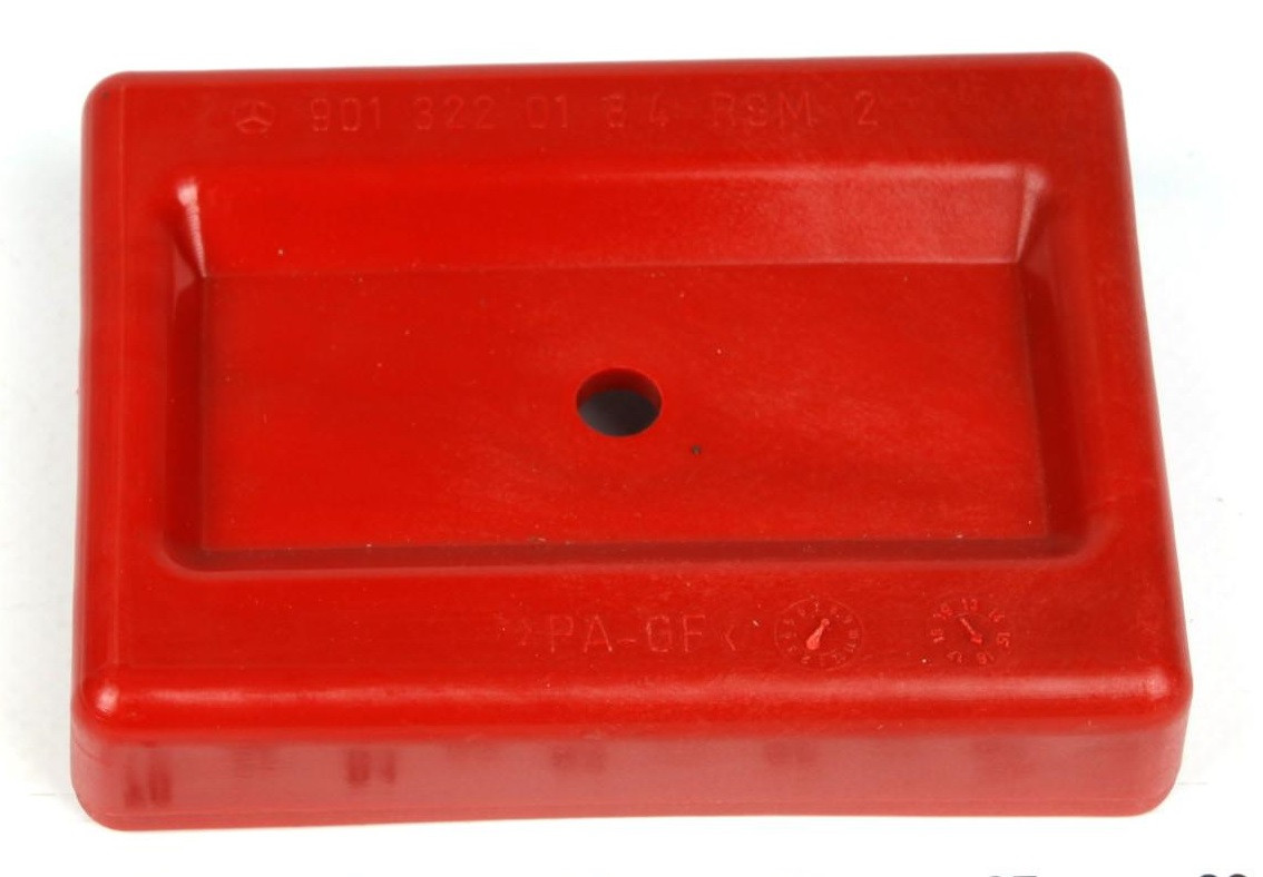 Кронштейн подушки передньої ресори (правий) MB Sprinter, VW LT 96-06 — Mercedes (Оригінал) — A 901 322 01 84