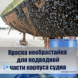 Необрастаюча фарба для катера на підводну частину з металу.