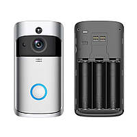 Домофон з системою відеоспостереження 1Мп WiFi 720p HQCAM SB-XYZ, Android & IOS App + подарунок радиозвонок