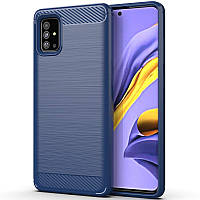 TPU чохол Slim Series для Samsung Galaxy A51 (Синій)