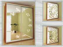 Шафа-купе 2 двері Ультра 110х60 h-240, ТМ Фенікс, фото 5