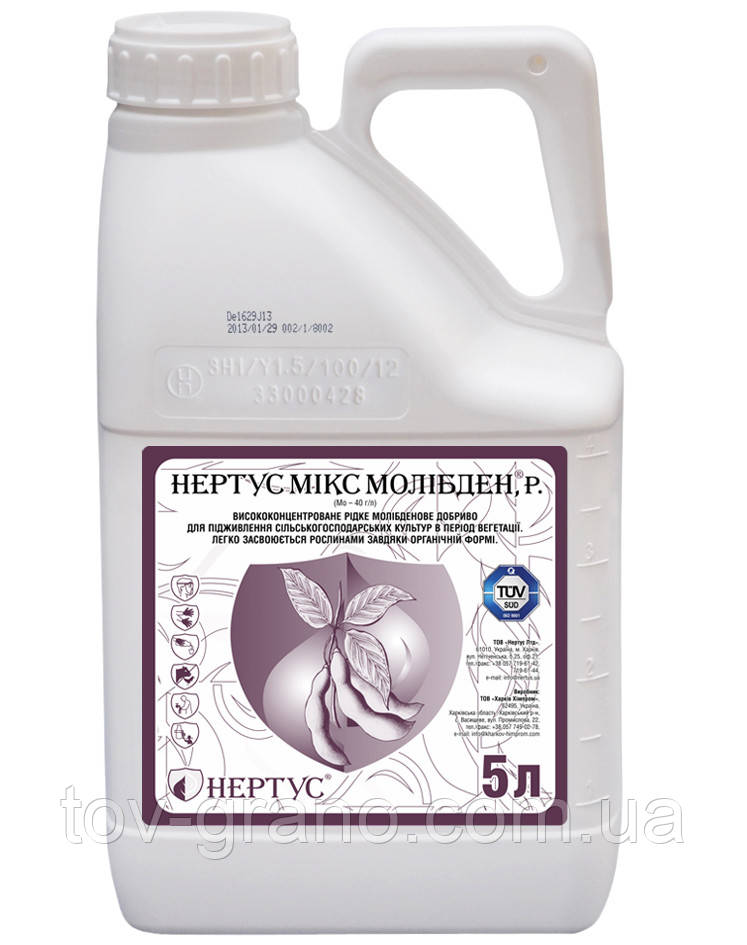 Мікродобриво Нертус Мікс Молібден 5 л