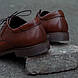 Польські коричневі туфлі 40 41 44 розмір, фото 6