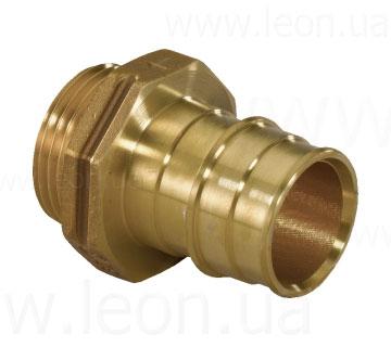 Штуцер Q&E Wipex латунний із зовнішнім різьбам ∅32-1" (1008730)