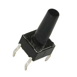 Кнопка тактова 6x6x15 мм (10 шт.)