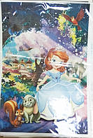 Вафельная картинка на торт "Принцесса София" А4 Одна прямоугольная картинка на А4 (№1)