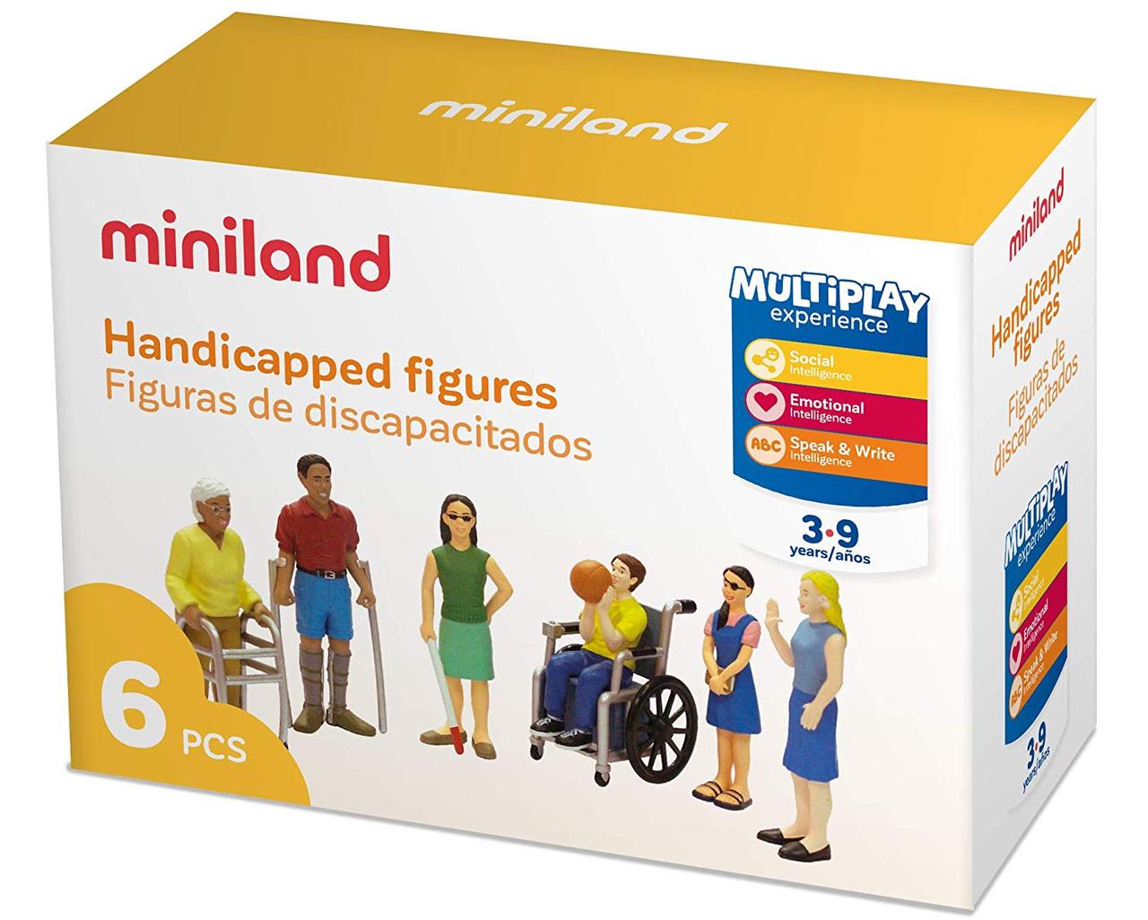 Набір фігур Люди з обмеженими можливостями Handicapted Figures Miniland