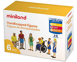 Набір фігур Люди з обмеженими можливостями Handicapted Figures Miniland