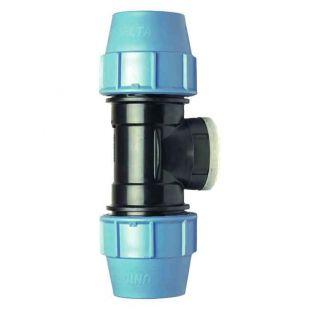 Трійник затискний Unidelta 20x1/2"x20 ВР (art.1007)
