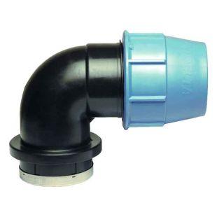 Затискне колін Unidelta 40x3/4" ВР (art.1009), фото 1