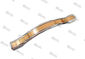 Ручка ODESSA хром / золото 128 мм