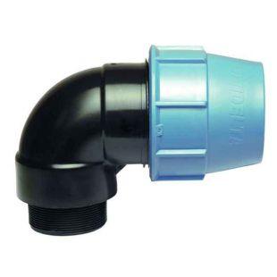 Затискне коліно 25x1/2" Unidelta ЗР (art.1008), фото 1