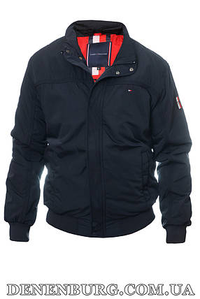 Куртка чоловіча демісезонна TOMMY HILFIGER 20-5015 темно-синя, фото 2