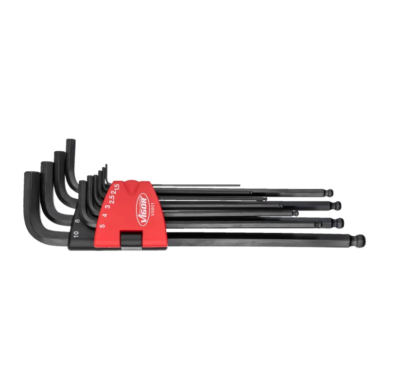 Набір Г-подібних ключів 1.5-10 мм — Vigor V5601