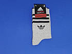Мужские носки Adidas серые с чёрным, фото 3
