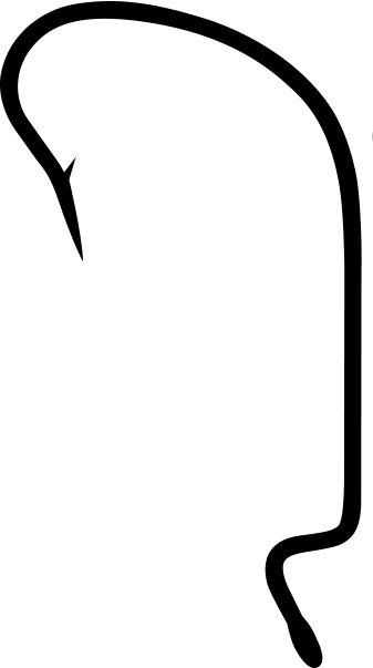Гачок офсетний Craft Hook OFFSET WORM BS-2312 (BN) 3/0 sizes (50шт / 1уп)