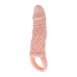 Насадка на пеніс Men Extension Vibrating Penis Sleeve, фото 5