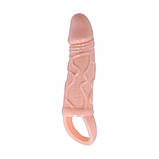 Насадка на пеніс Men Extension Vibrating Penis Sleeve, фото 7