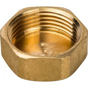 Заглушка латунна Pattaroni 1/4" (art.F594)