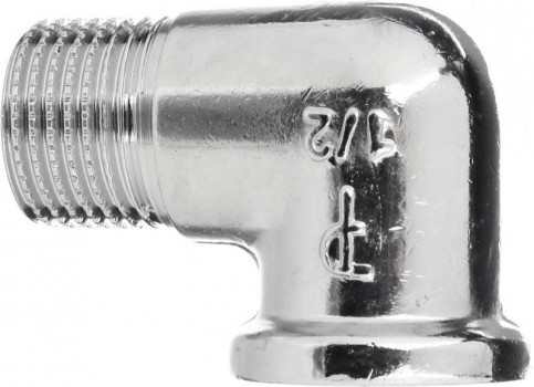 Коліно хромоване 1/8" ВЗ Pattaroni (art.F92)