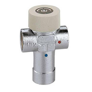 Змішувач термостат 1/2" 30-48 °C Caleffi Kv=1,3 m3/h (520430)