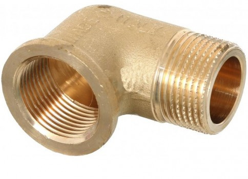 Коліно редукційне латунне 1/2"х3/4" ЗВ Pattaroni (art.F93)