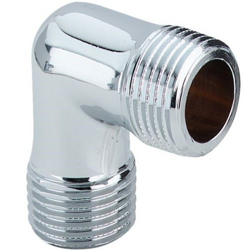 Коліно хромоване Pattaroni 3/8" ЗЗ (art.F796), фото 1