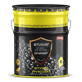 Праймер битумно-каучуковый (грунтовка битумная) BITUGUM 3л