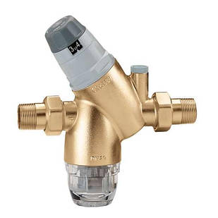 Редуктор тиску Caleffi зі шкалою і фільтром 1/2" 40 °C (art.535140)