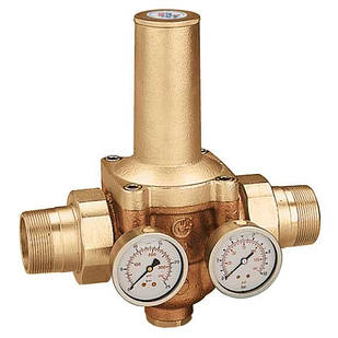 Редуктор тиску Caleffi з американками 1.1/2" 80°C (art.536580)