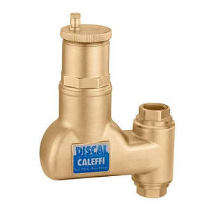 Деаєратор вертикального трубопроводу Caleffi Discal 3/4"