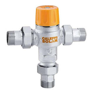 Термозмішувач зі зворотним клапаном 1/2"Caleffi Solar 35-55°C (art. 252714)