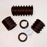 Набір Шнеків оригінальний для кормового зернового Екструдера КЕШ-2, КЕШ-3 (комплект 3 шнеки, 2 кільця, Ø 22 мм), фото 2