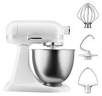 Миксер планетарный мини KitchenAid Mini 5KSM3310XEWH с чашей 3,3л Белый (произв-во США)