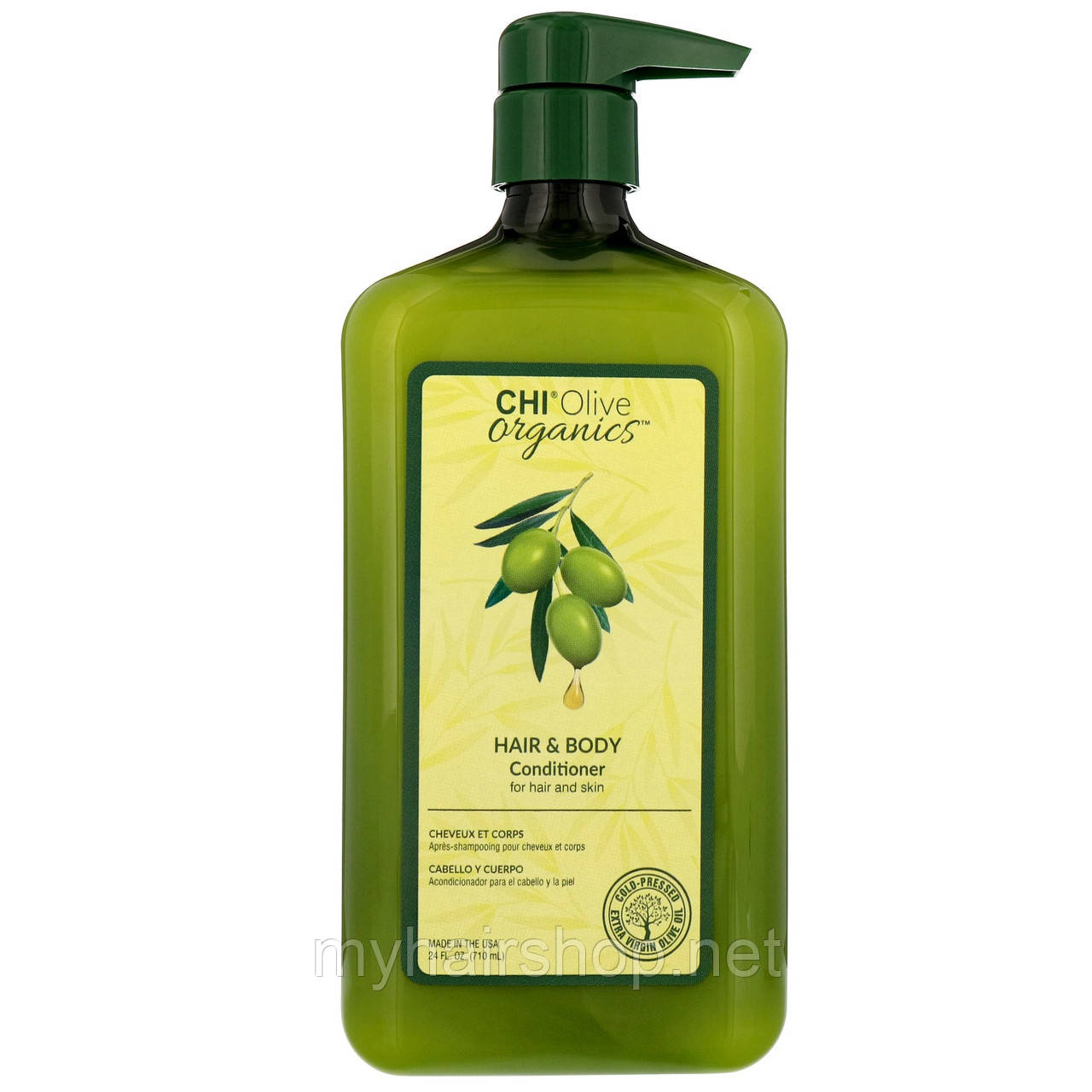Кондиціонер для волосся і тіла з оливою CHI Olive Organics Hair and Body Conditioner 710 мл