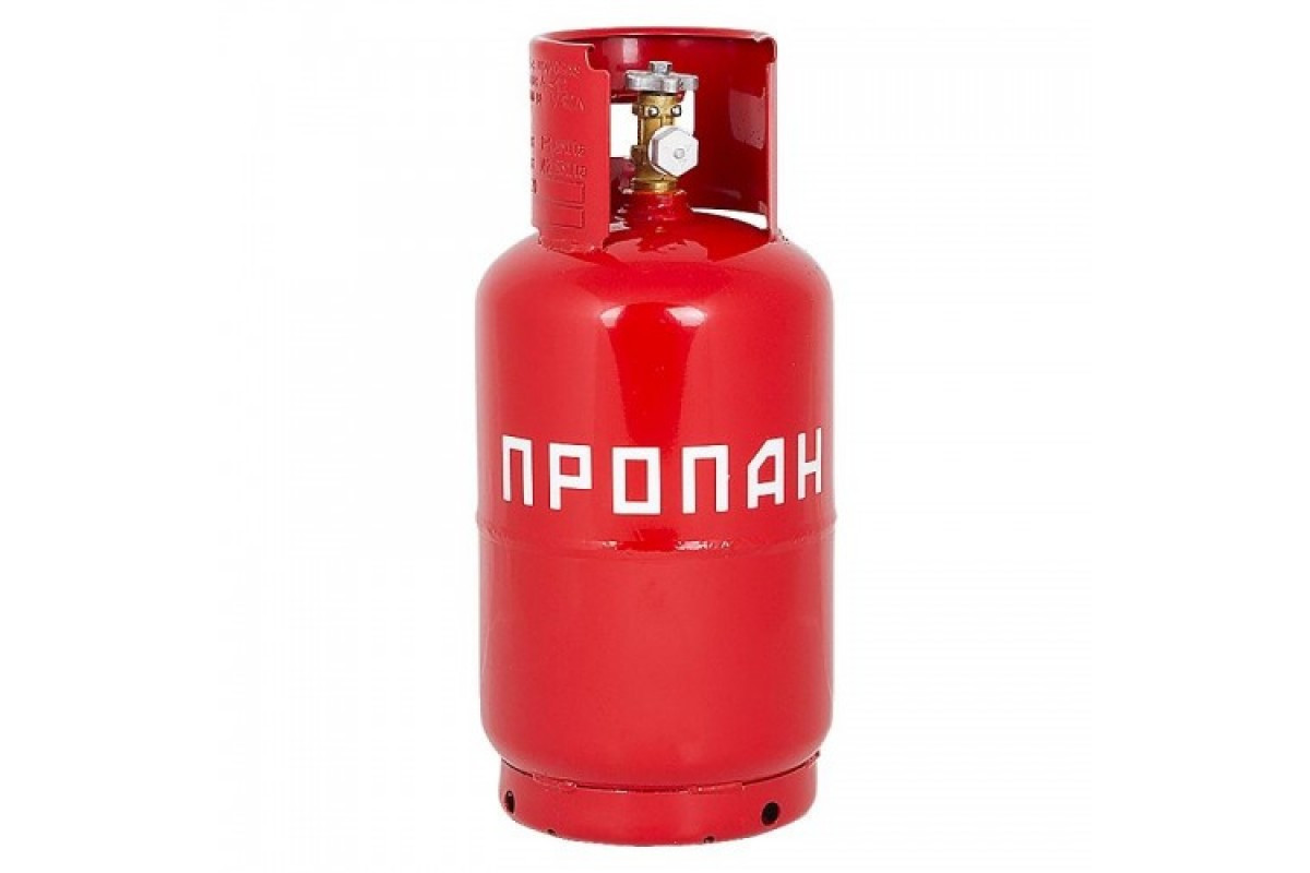 Багаторазовий газовий балон для пропану 12 літрів
