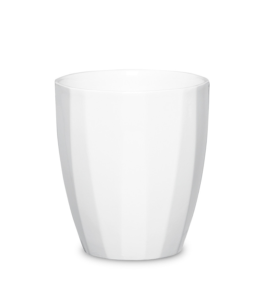 Орхідейниця Elegance, кераміка, 14", білий, фото 1