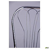 Кухонний стілець Велес хром м'яке сидіння бежеве, фото 7